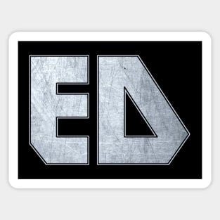 Heavy metal Ed Sticker